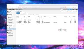 The Storage/Disks tab in the Proxmox Backup Server