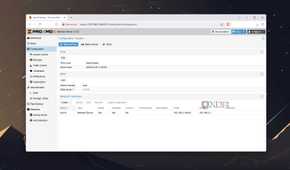 The Configuration tab in the Proxmox Backup Server