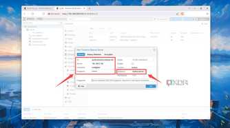 Adding the PBS server details in Proxmox