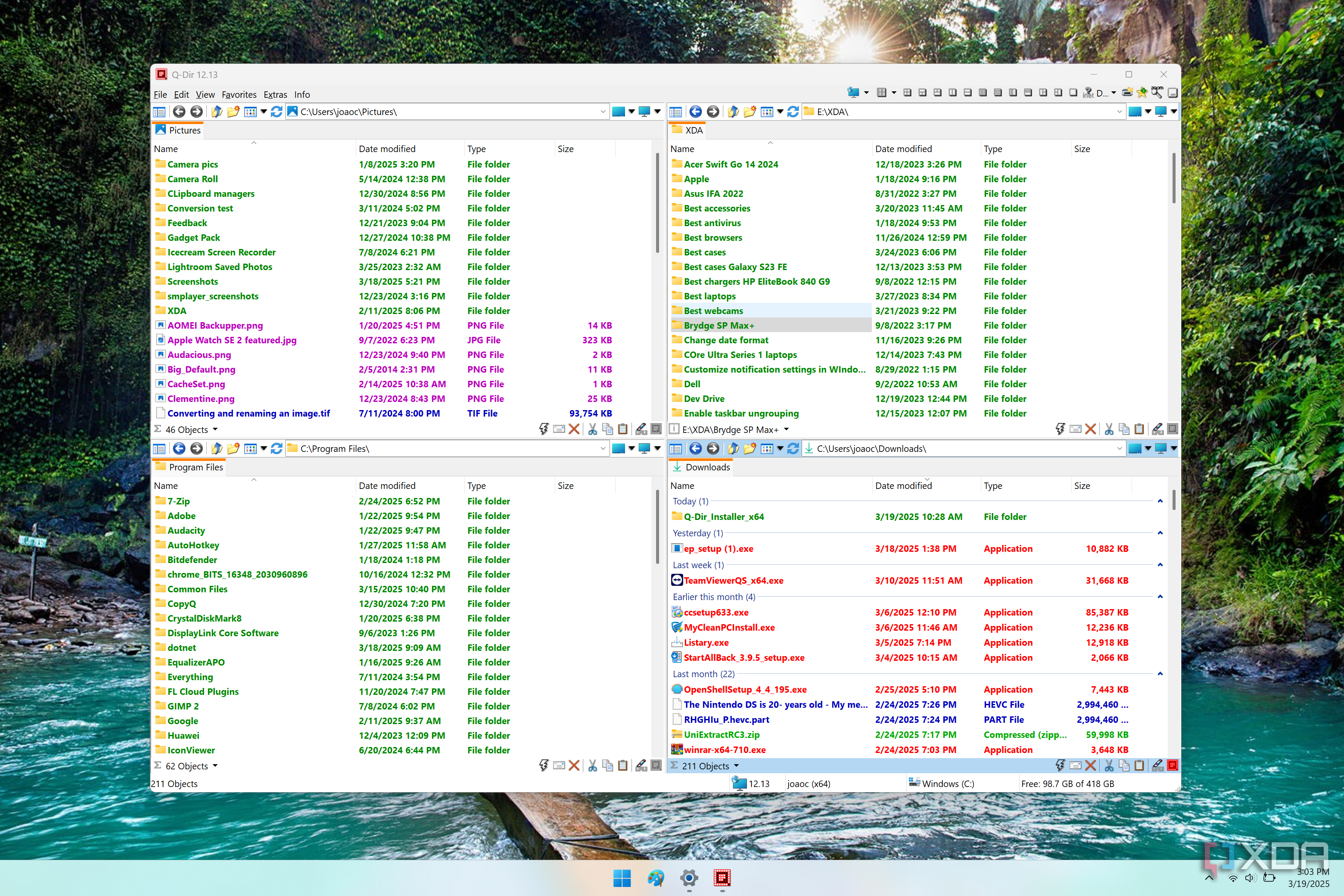 Q-Dir may be everything you need in a Windows file manager — and it's free