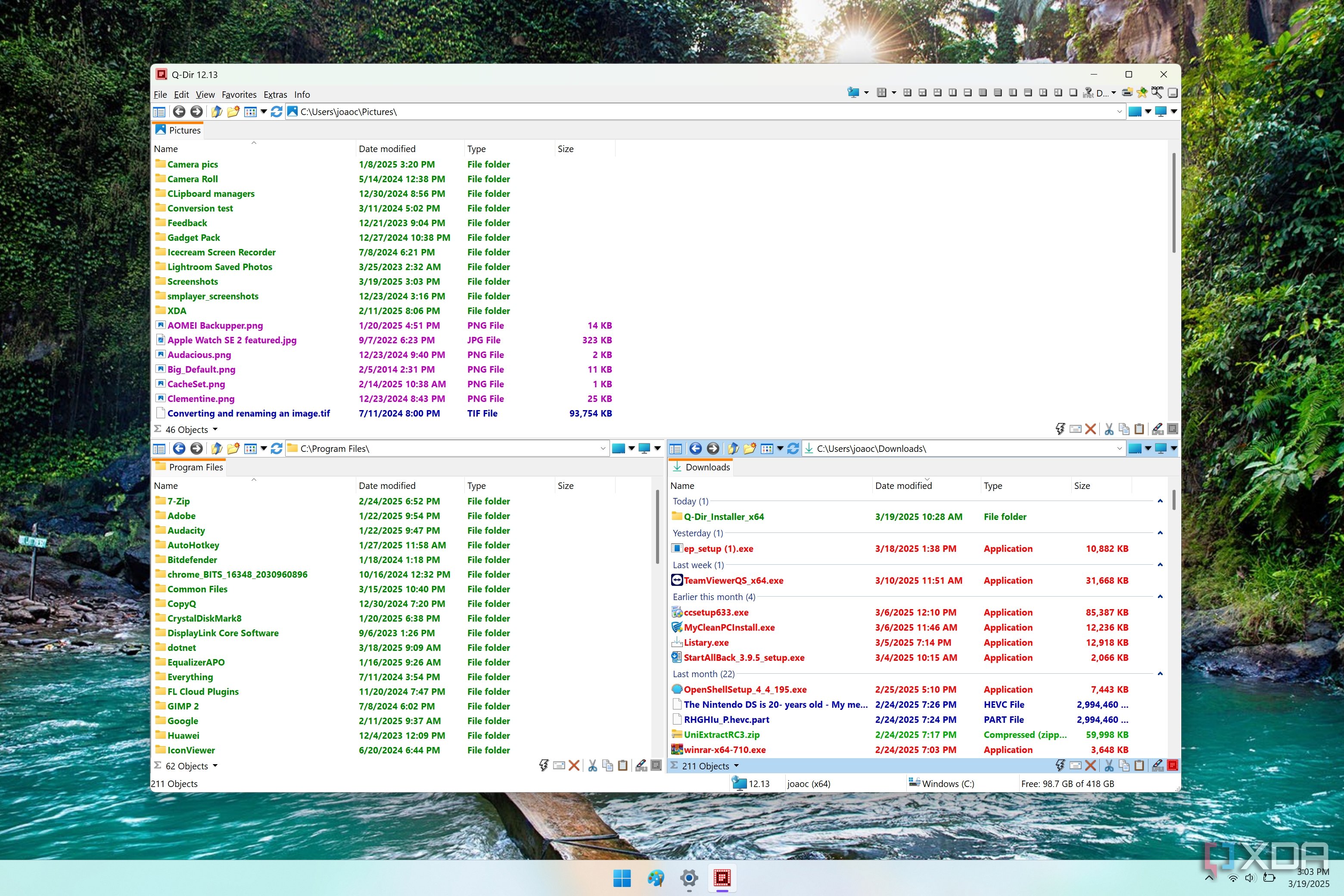 Q-Dir may be everything you need in a Windows file manager — and it's free