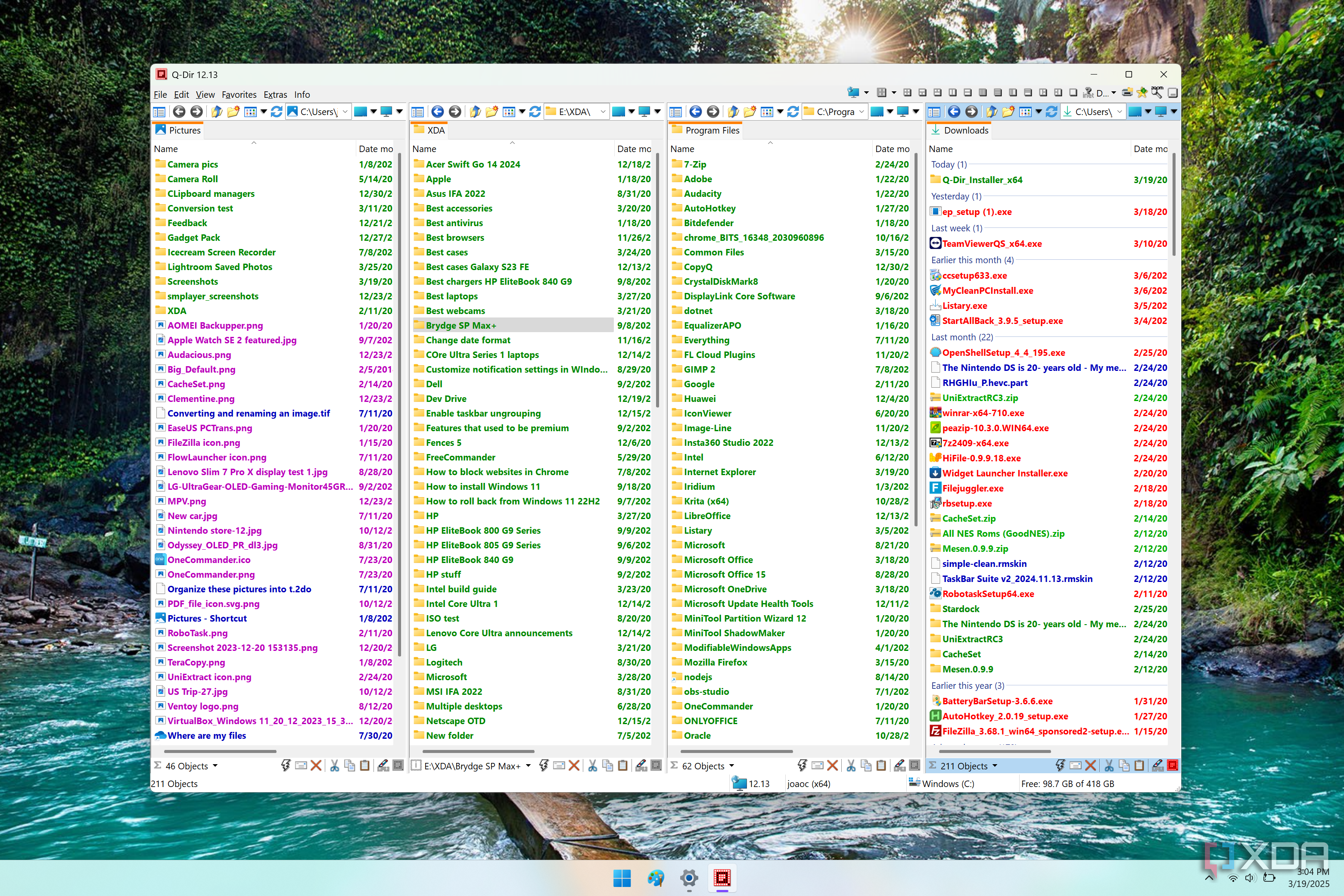Q-Dir may be everything you need in a Windows file manager — and it's free