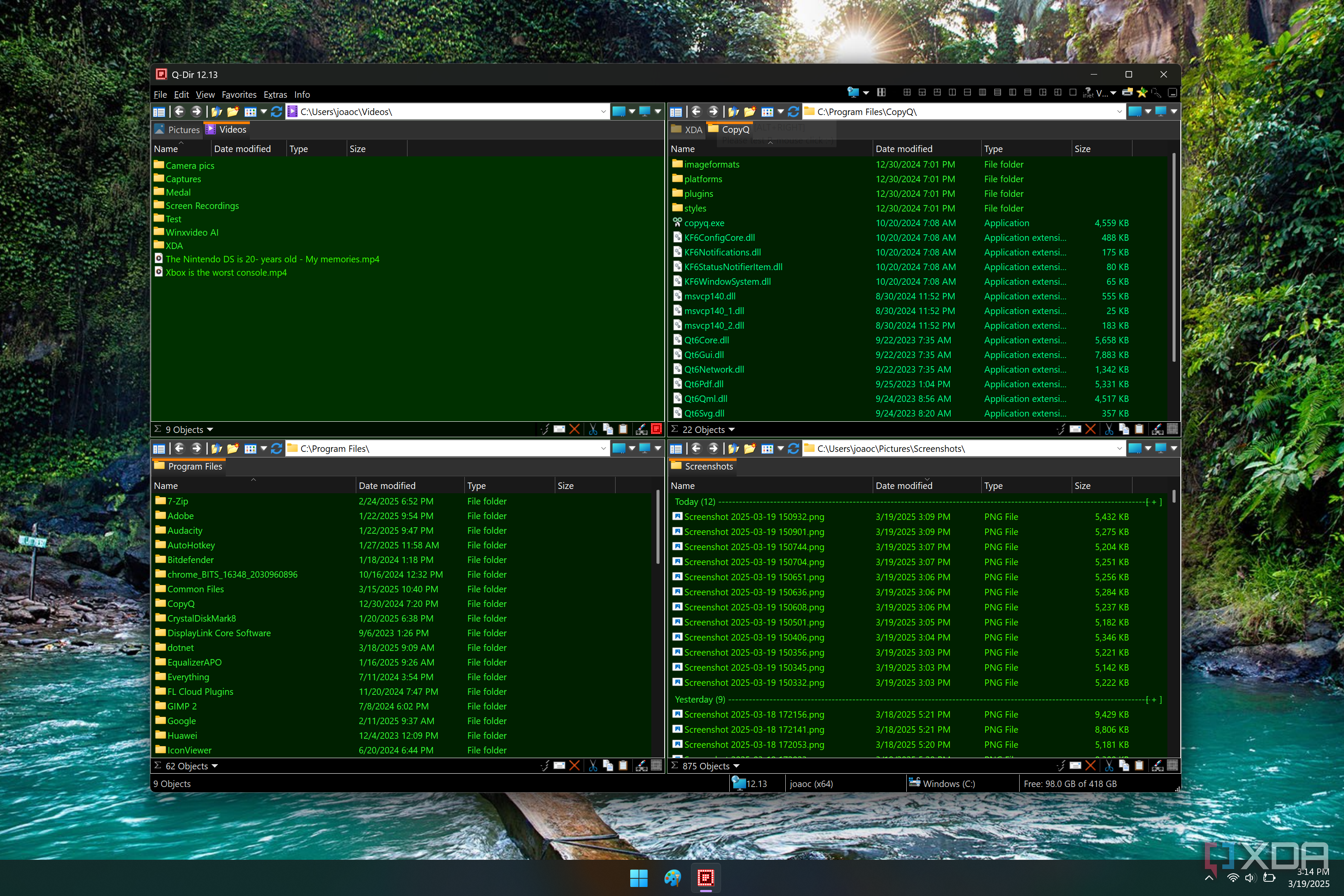 Q-Dir may be everything you need in a Windows file manager — and it's free
