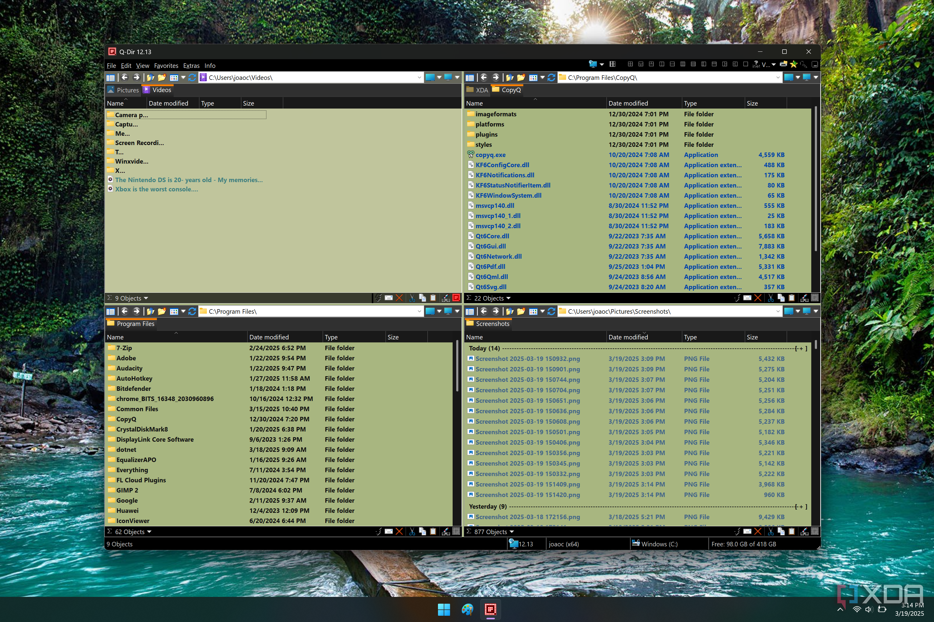 Q-Dir may be everything you need in a Windows file manager — and it's free