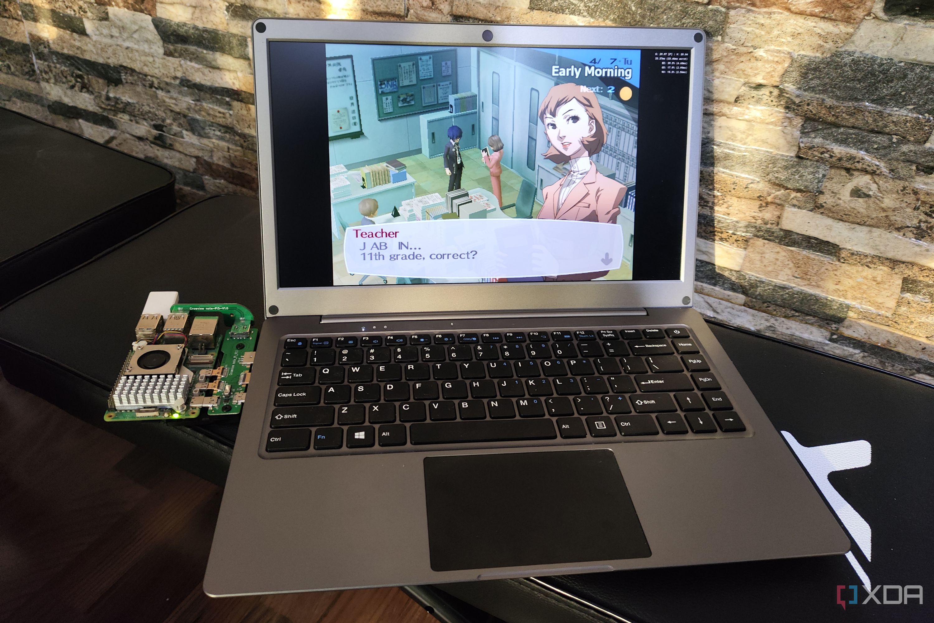 Emulating Persona 3 using AetherSX2 on the Raspberry Pi 5