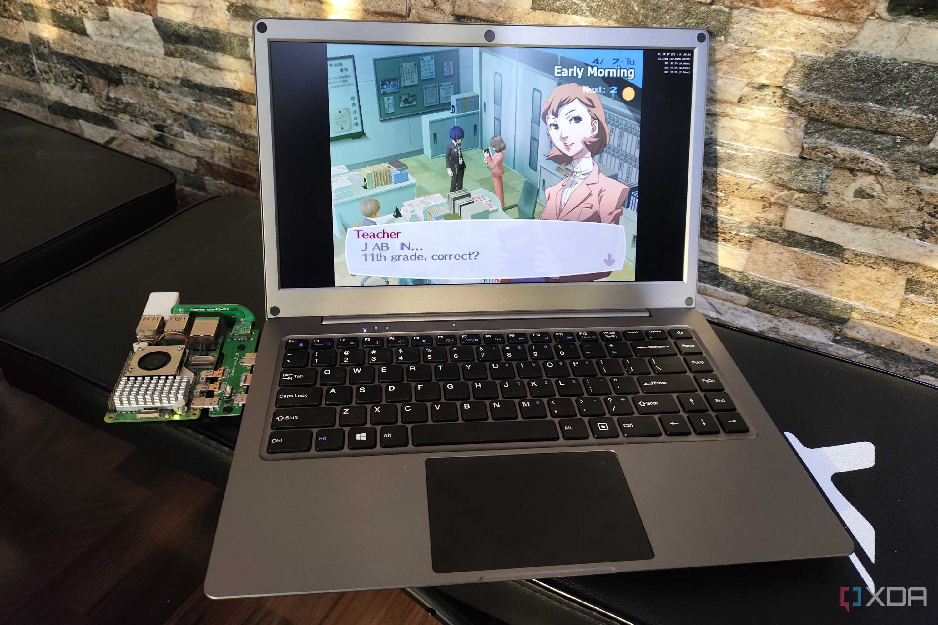 Emulating Persona 3 using AetherSX2 on the Raspberry Pi 5
