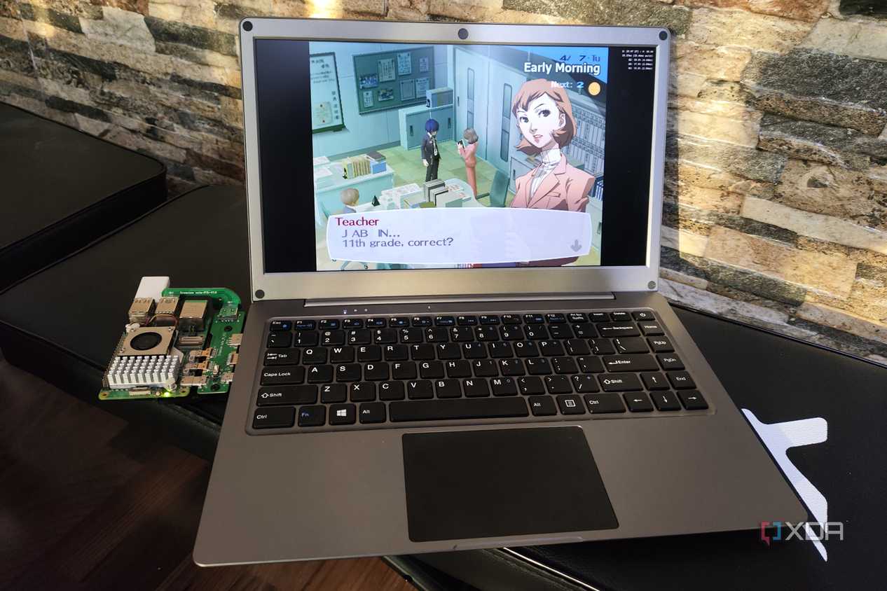 Emulating Persona 3 using AetherSX2 on the Raspberry Pi 5