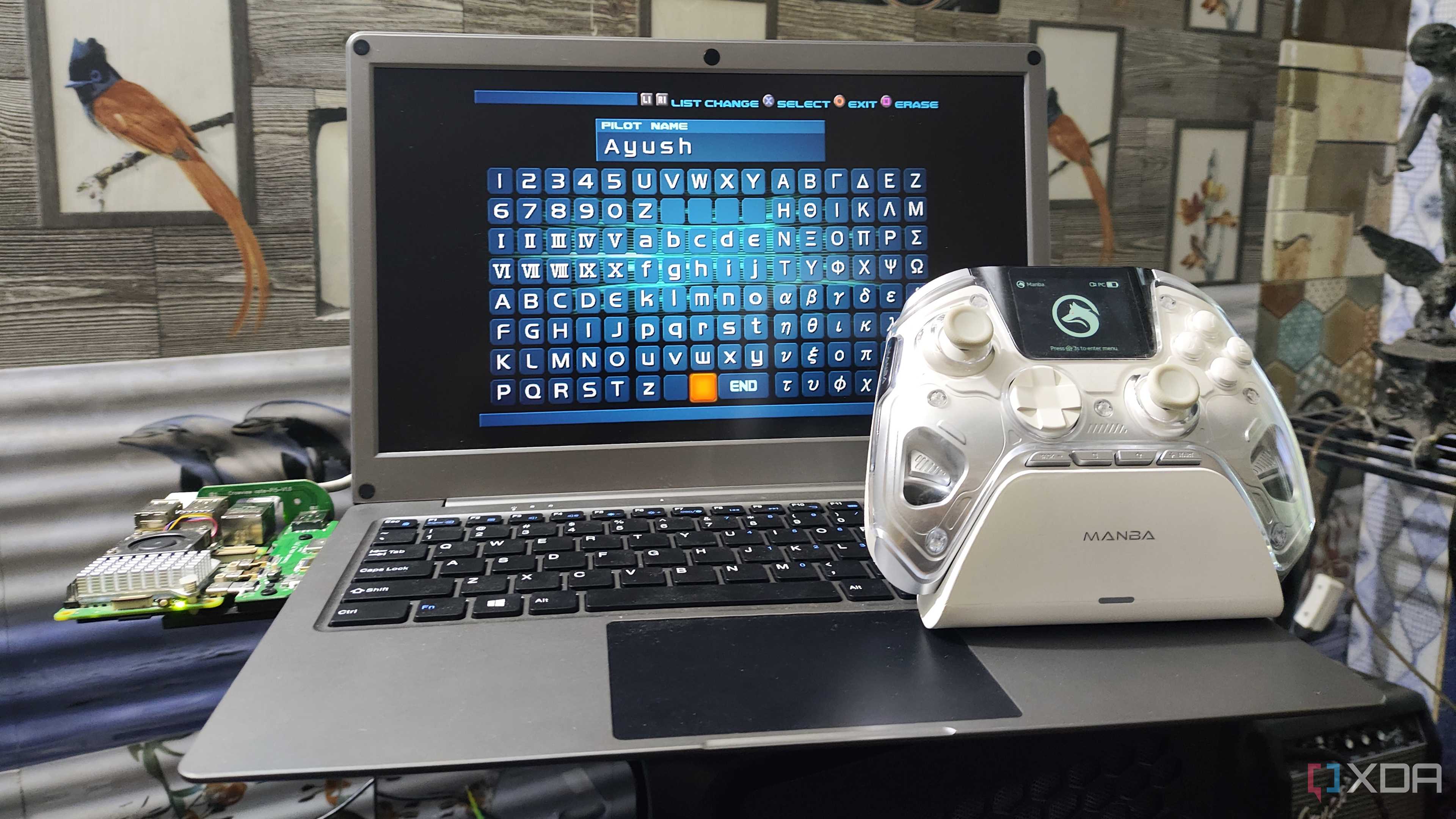 Emulating Armored Core 2: Another Age using AetherSX2 on the Raspberry Pi 5
