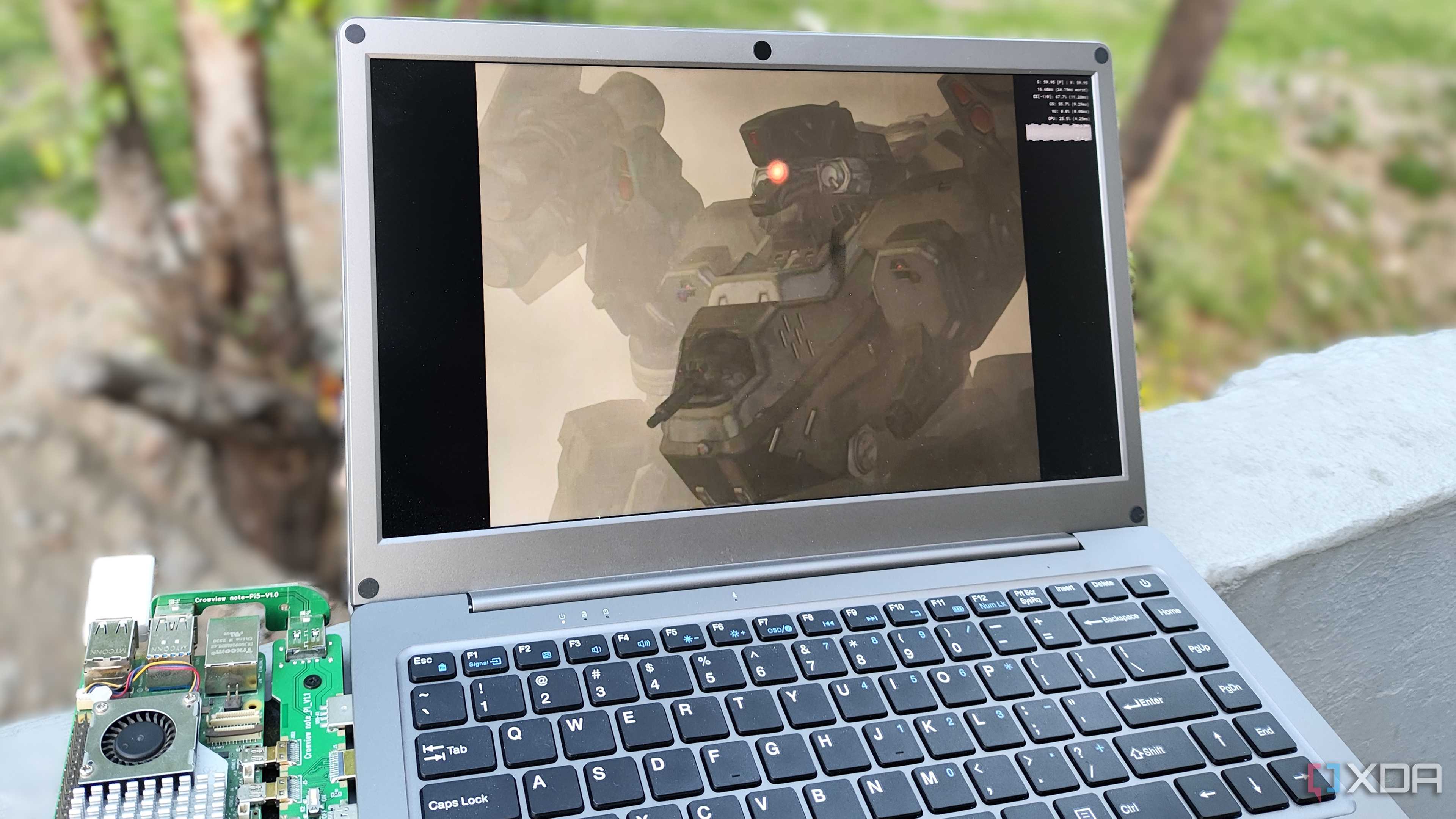 Emulating Armored Core 2: Another Age using AetherSX2 on the Raspberry Pi 5