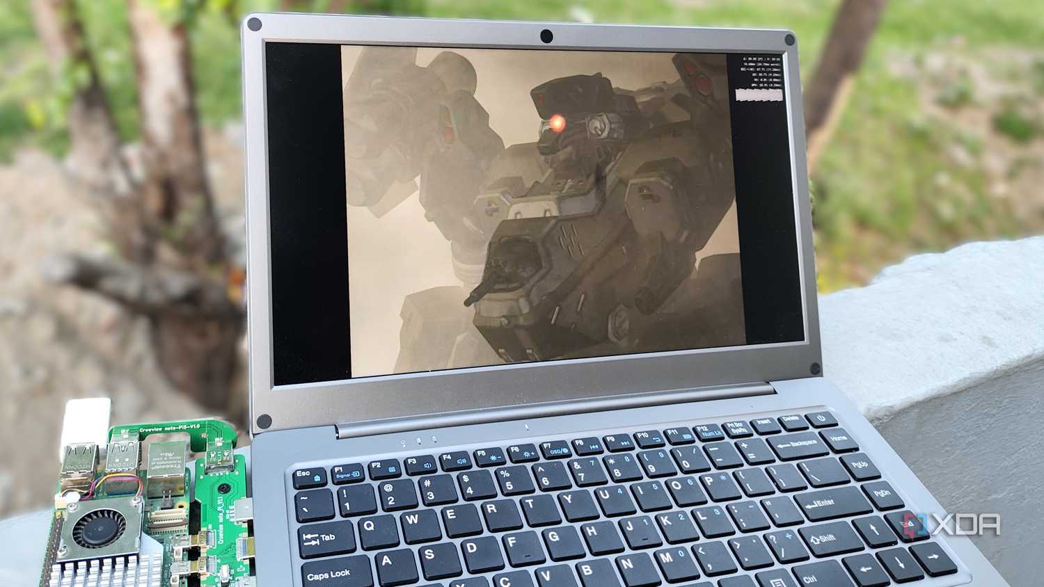 Emulating Armored Core 2: Another Age using AetherSX2 on the Raspberry Pi 5