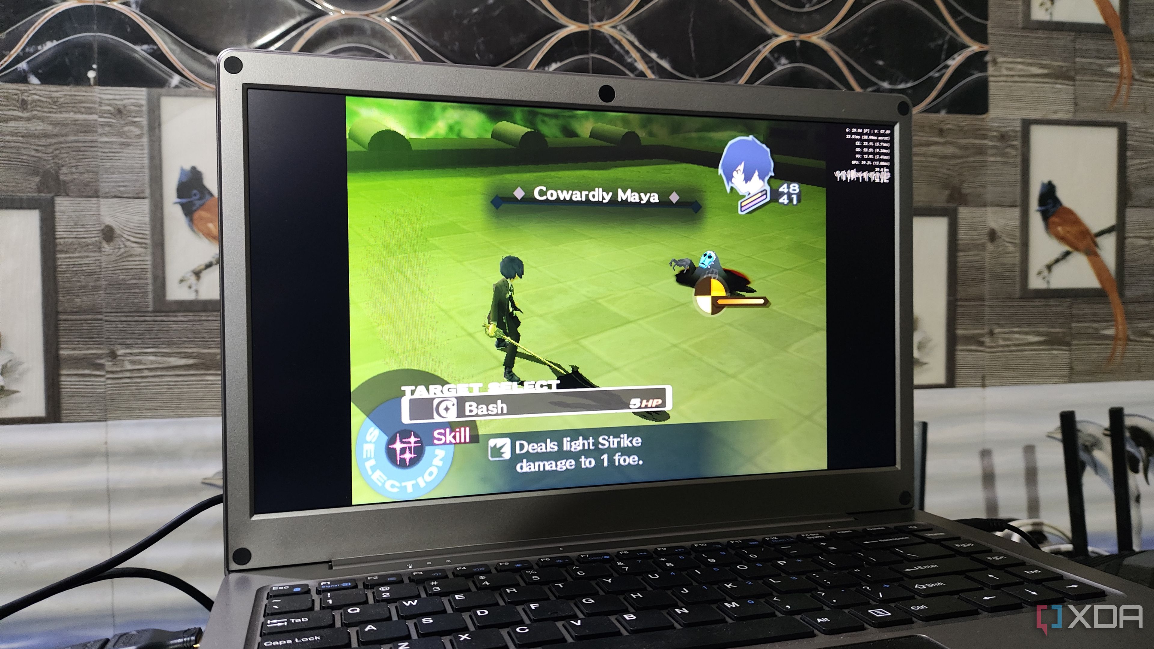 Emulating Persona 3 using AetherSX2 on the Raspberry Pi 5