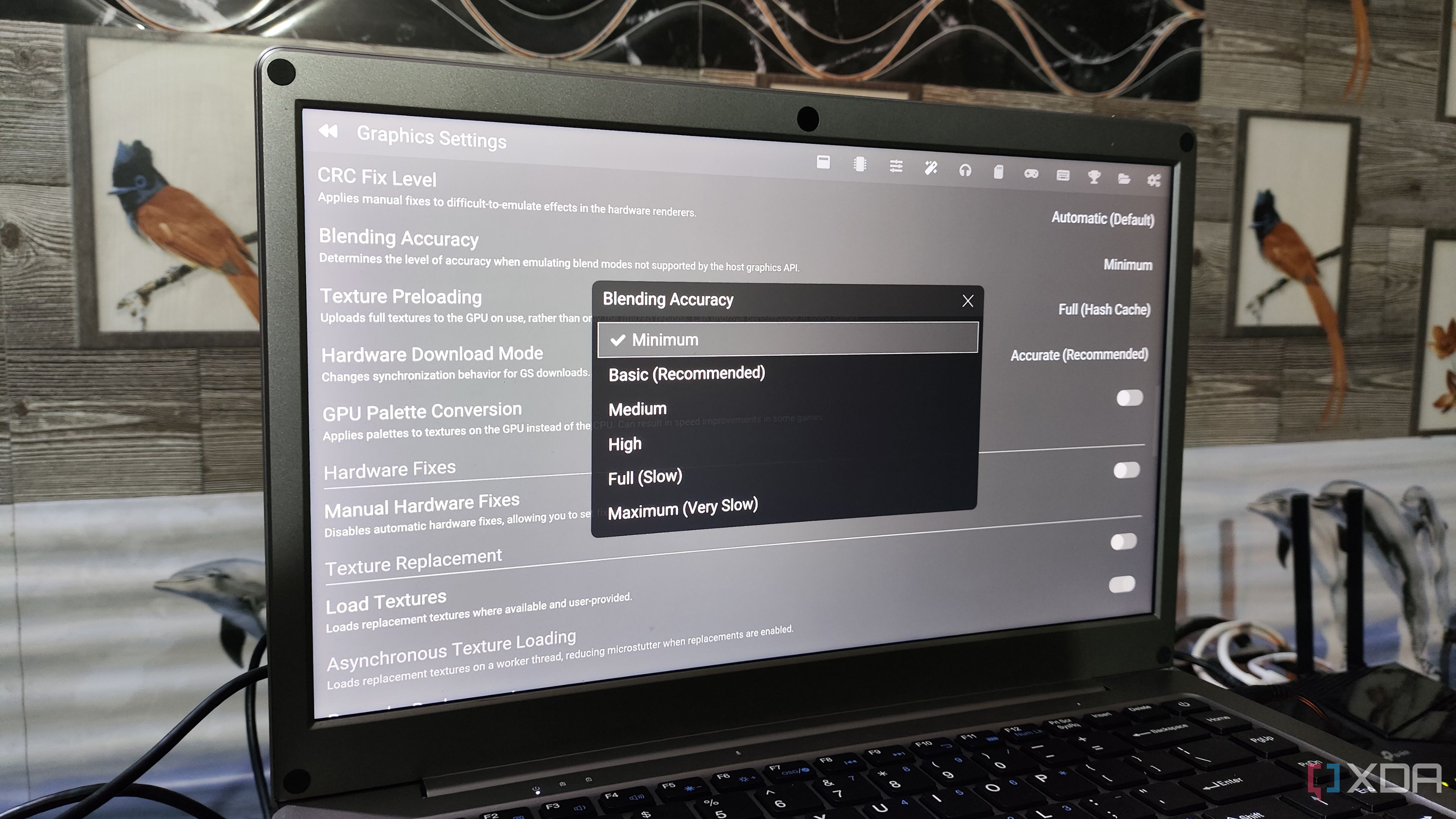 Editing the AetherSX2 settings on the Raspberry Pi 5