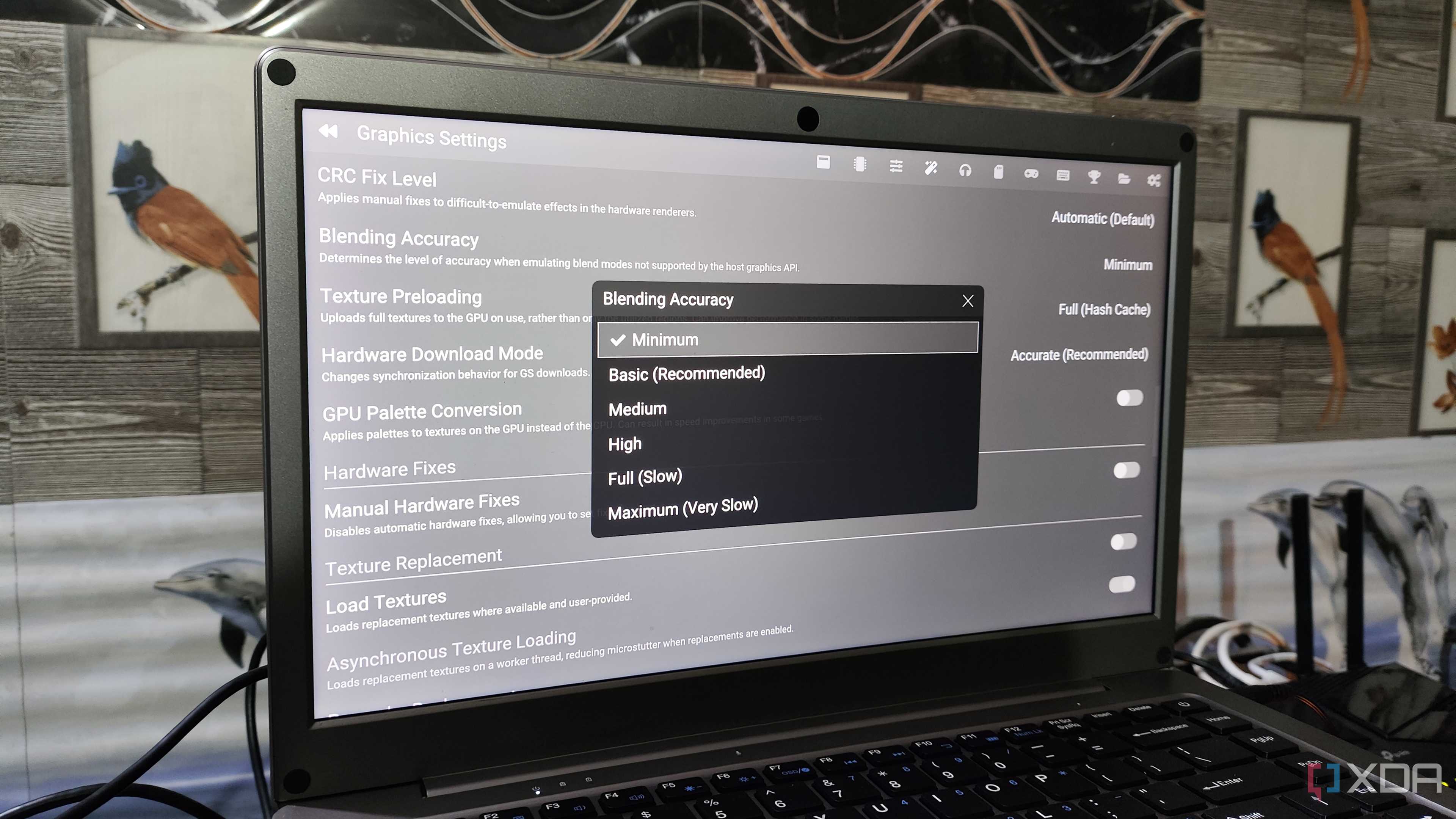 Editing the AetherSX2 settings on the Raspberry Pi 5