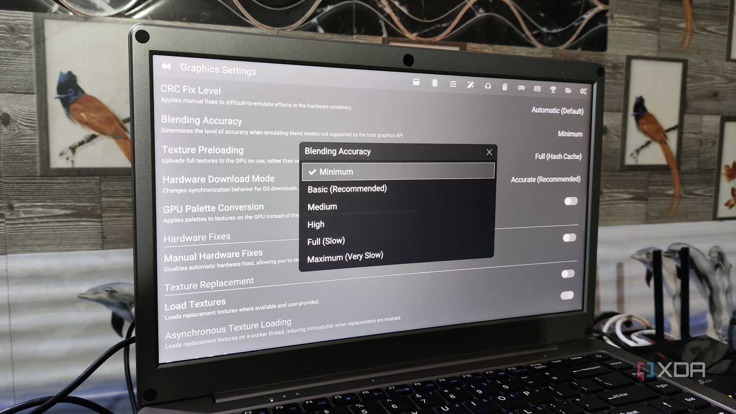 Editing the AetherSX2 settings on the Raspberry Pi 5