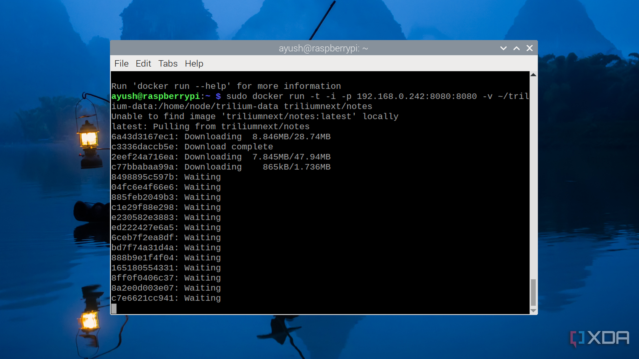 Running Docker on Raspberry Pi
