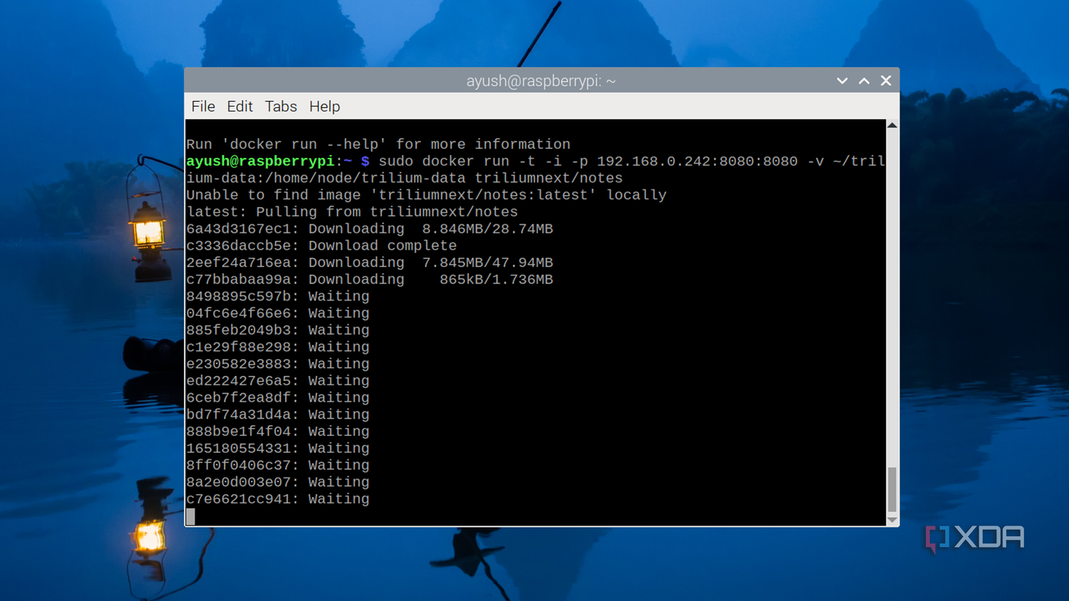 Running Docker on Raspberry Pi