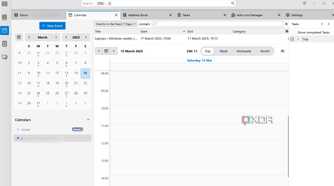 Thunderbird calendar
