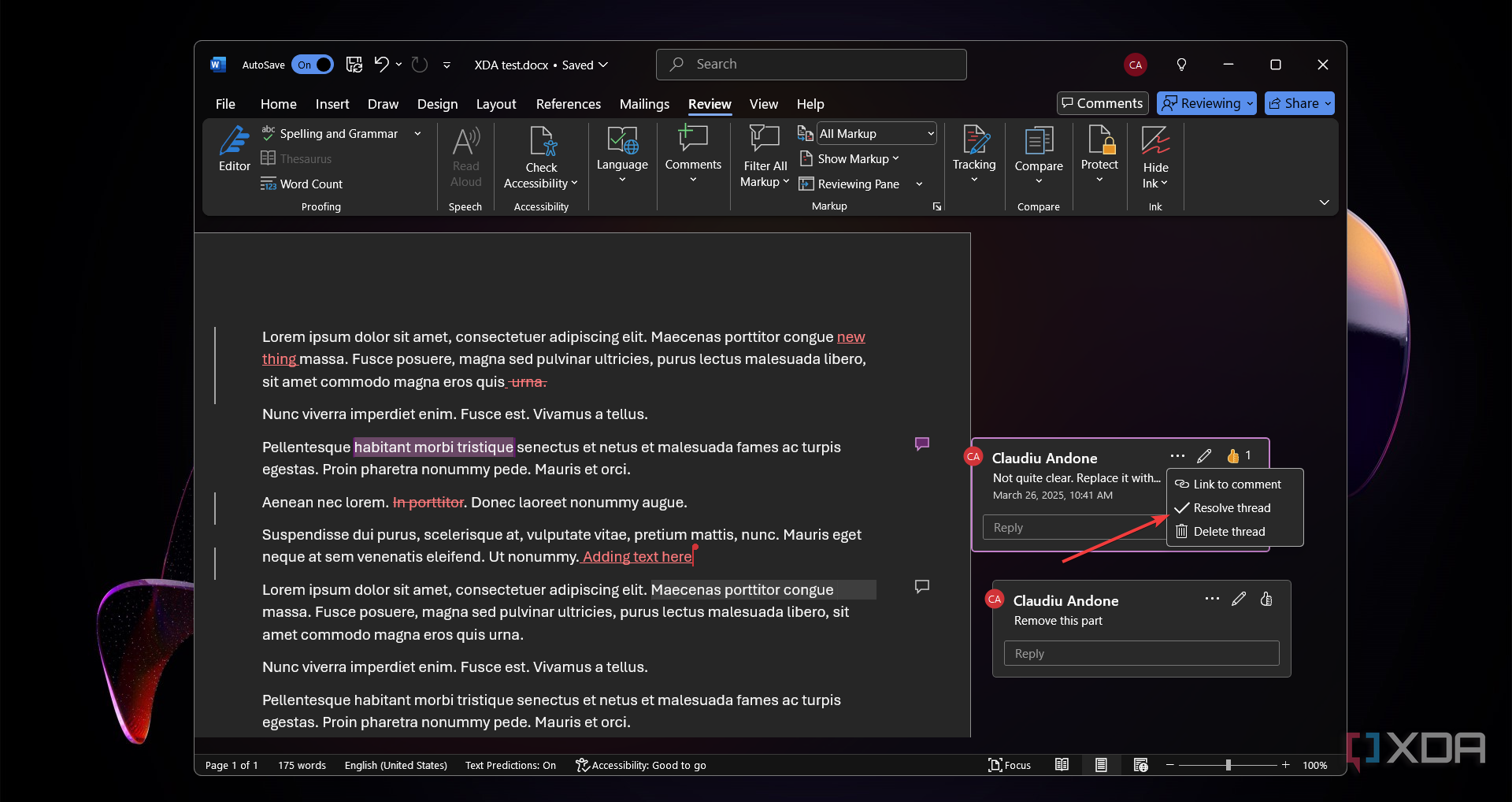 5 collaboration options in Word to help you organize editing