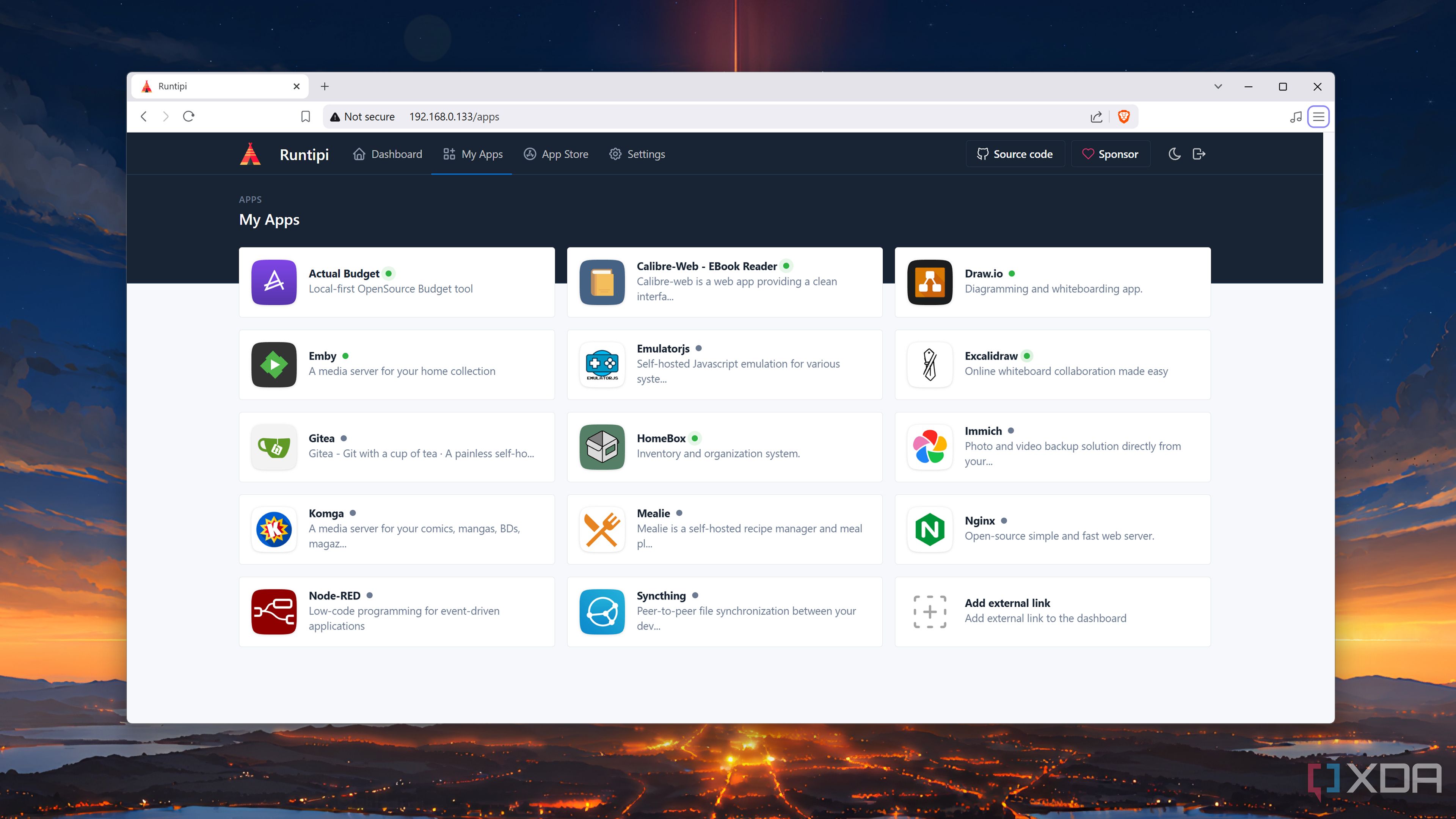 Hosting a RunTiPi server