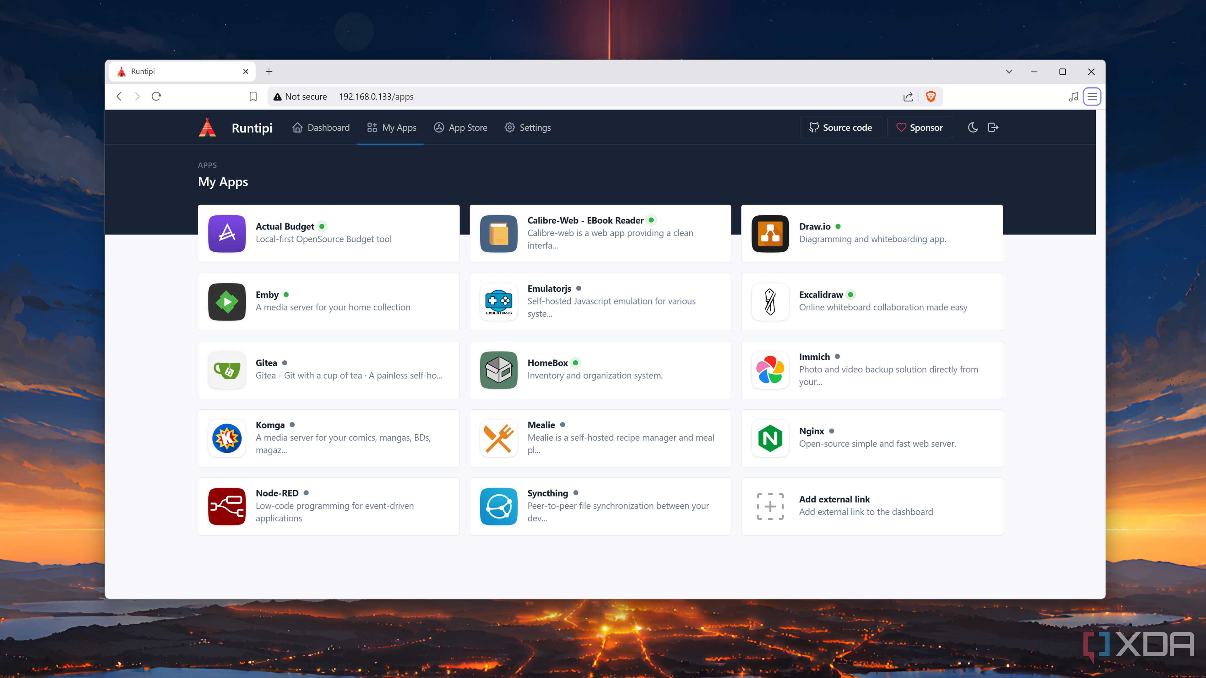 Hosting a RunTiPi server