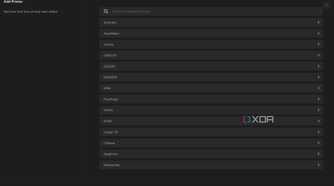 An option to select a 3D printer in Chitubox Slicer