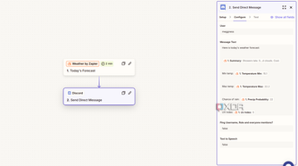 setting up weather forecast automation with zapier