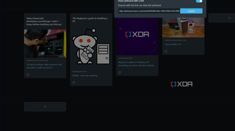 sharing a pinboard in opera