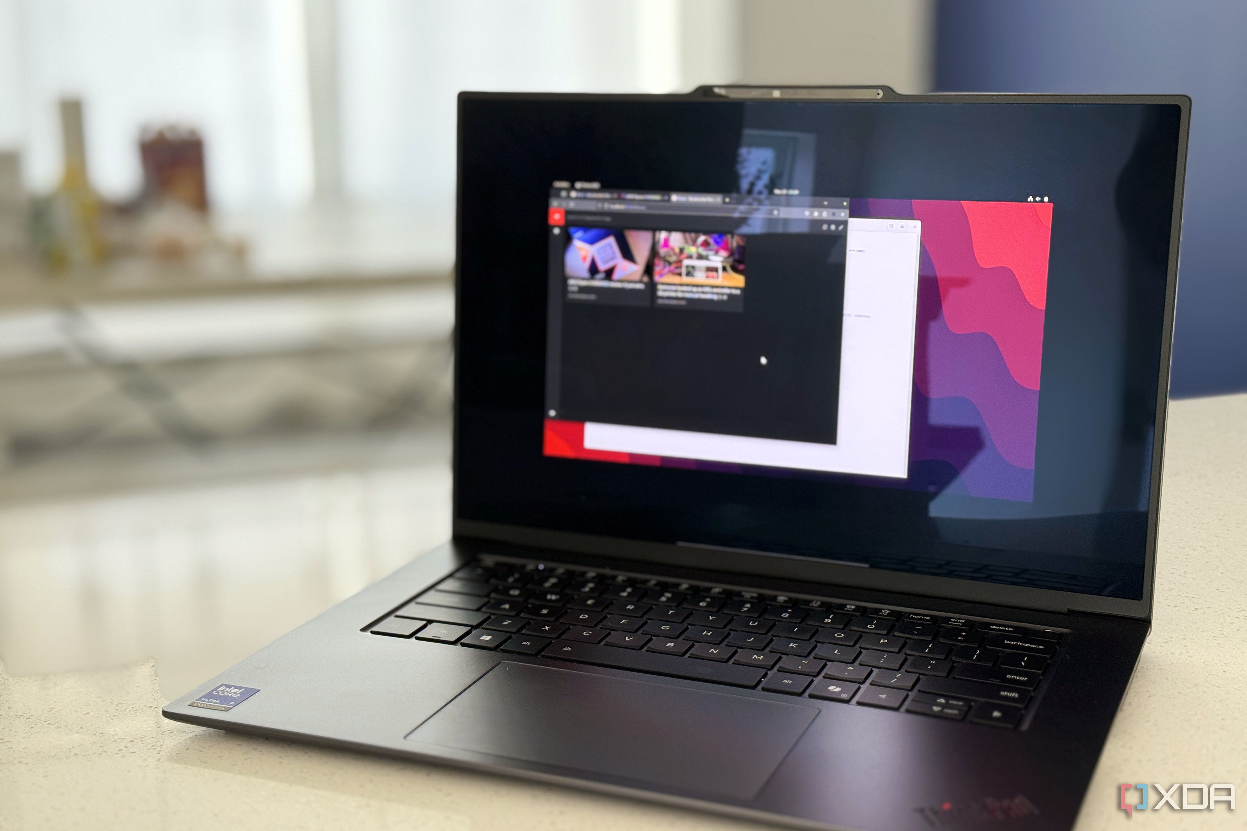 solución de marcadores shiori que se ejecuta en un thinkpad