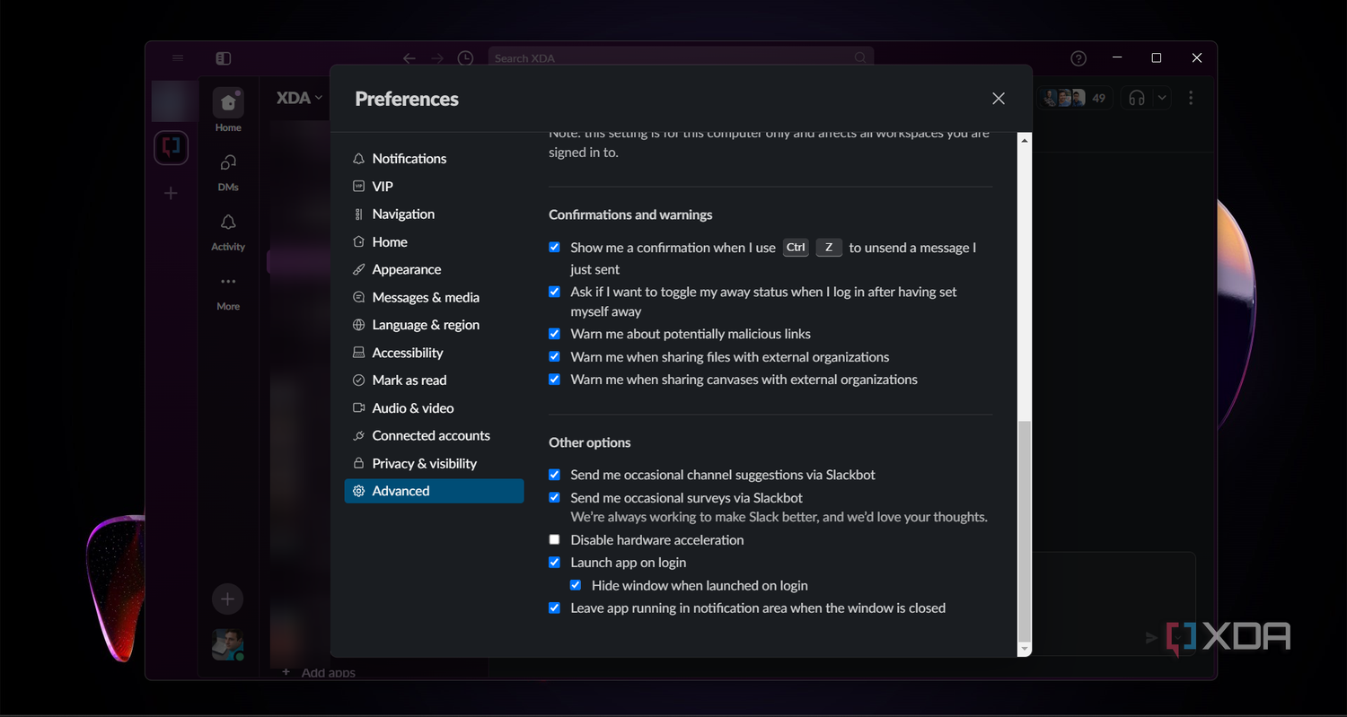 Slack-advanced-settings