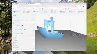 The various settings of SelfCAD slicer