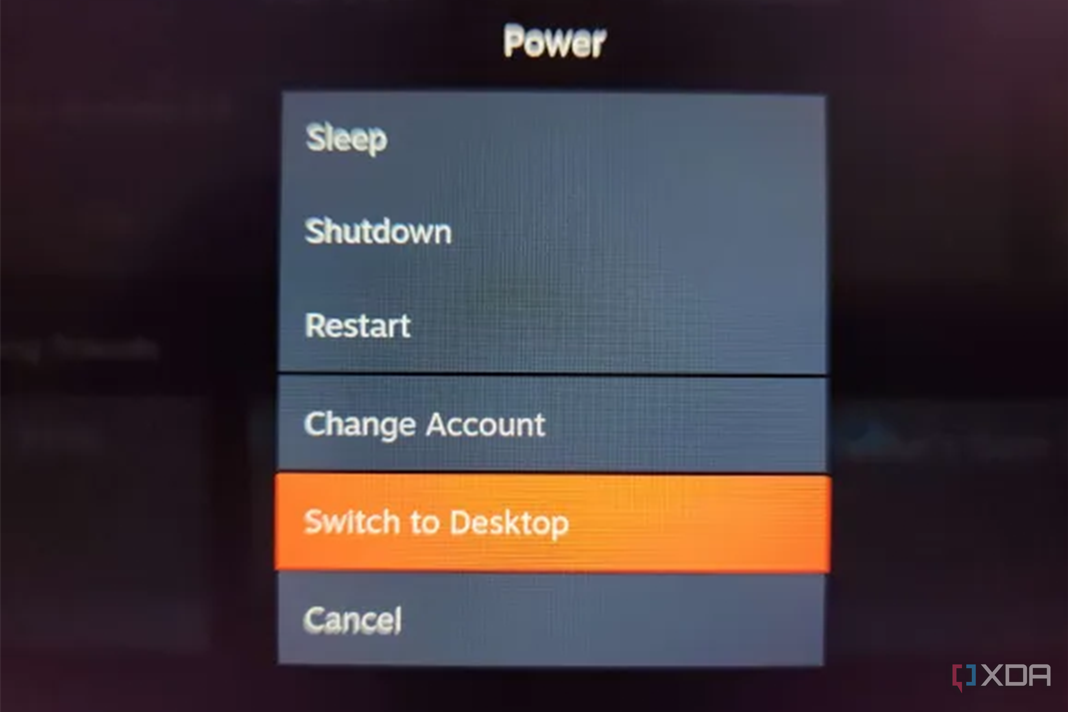 Steam Deck Desktop mode setting