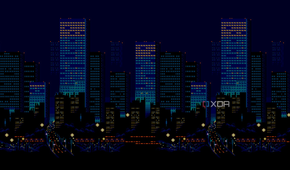 A screenshot of the intro screen to Streets of Rage.