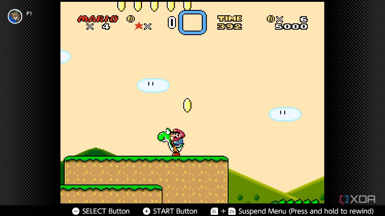 Mario riding Yoshi in Super Mario World