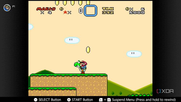 Mario riding Yoshi in Super Mario World