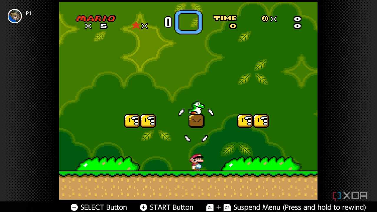 Super Mario finding Yoshi in egg