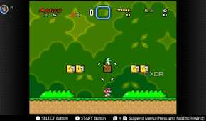Super Mario finding Yoshi in egg
