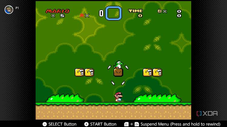 Super Mario finding Yoshi in egg