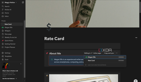 synced block showing places on other notion pages