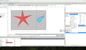 Synfig Studio animating layer-1