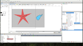 Synfig Studio animating layer-1