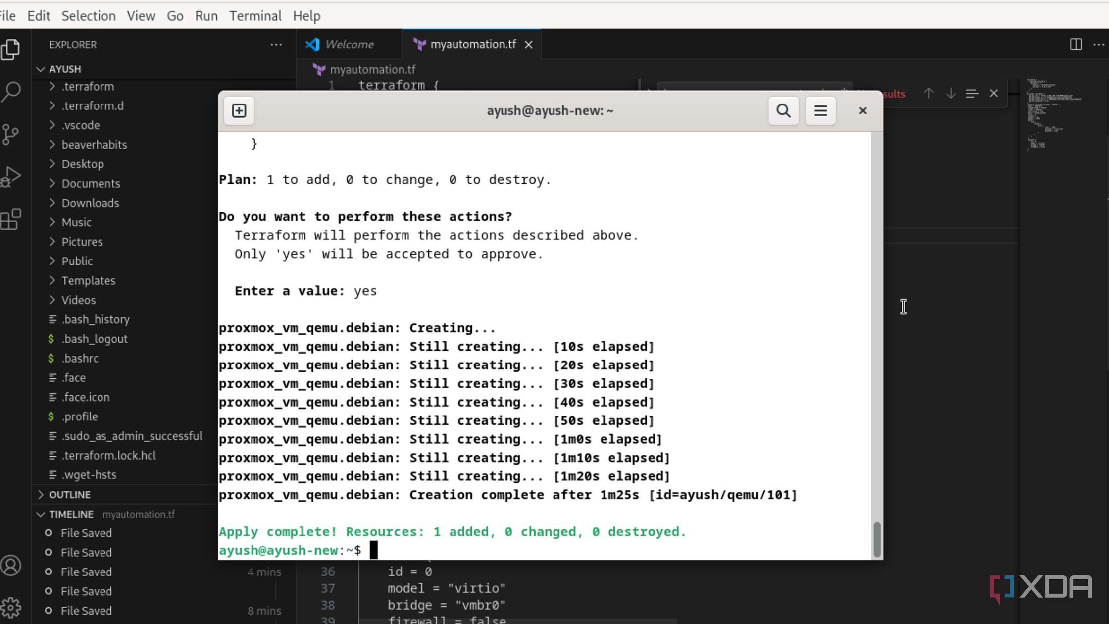 Deploying VMs with Terraform