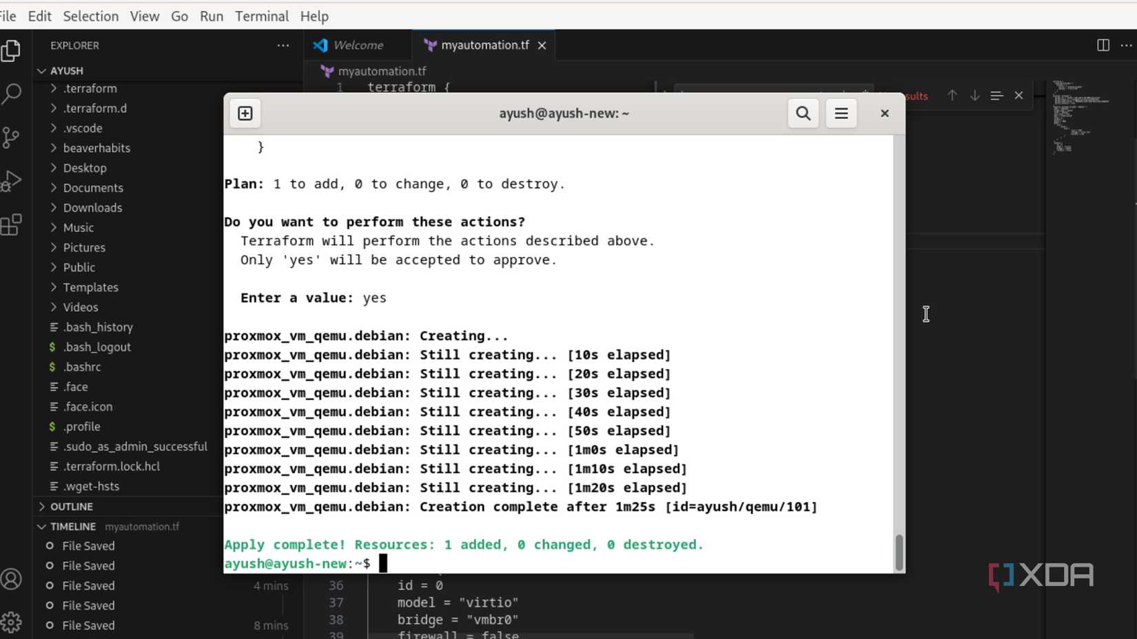 Deploying VMs with Terraform