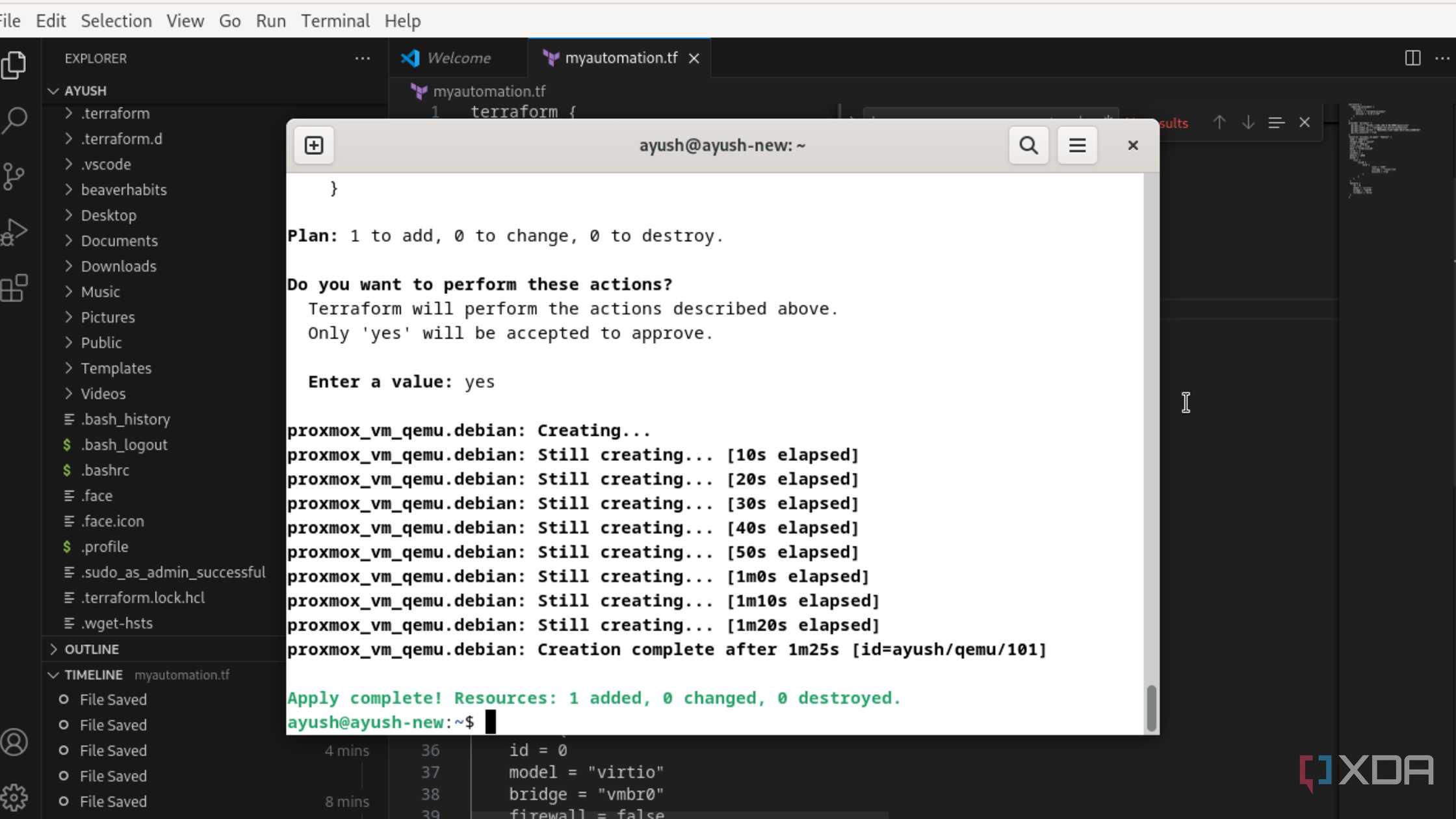 Deploying VMs with Terraform