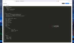 The Terraform config file for provisioning a new VM