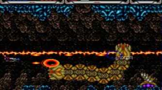 A screenshot showing Thunder Force III gameplay.