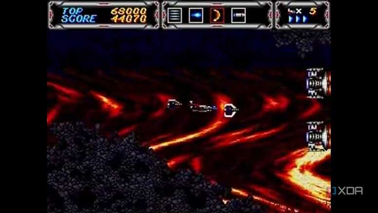 A fiery map.