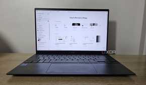 the notion desktop app open on a laptop