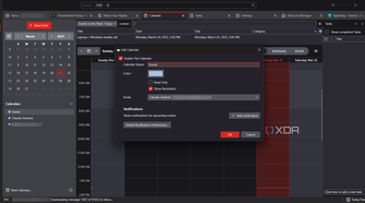 Thunderbird enable calendar