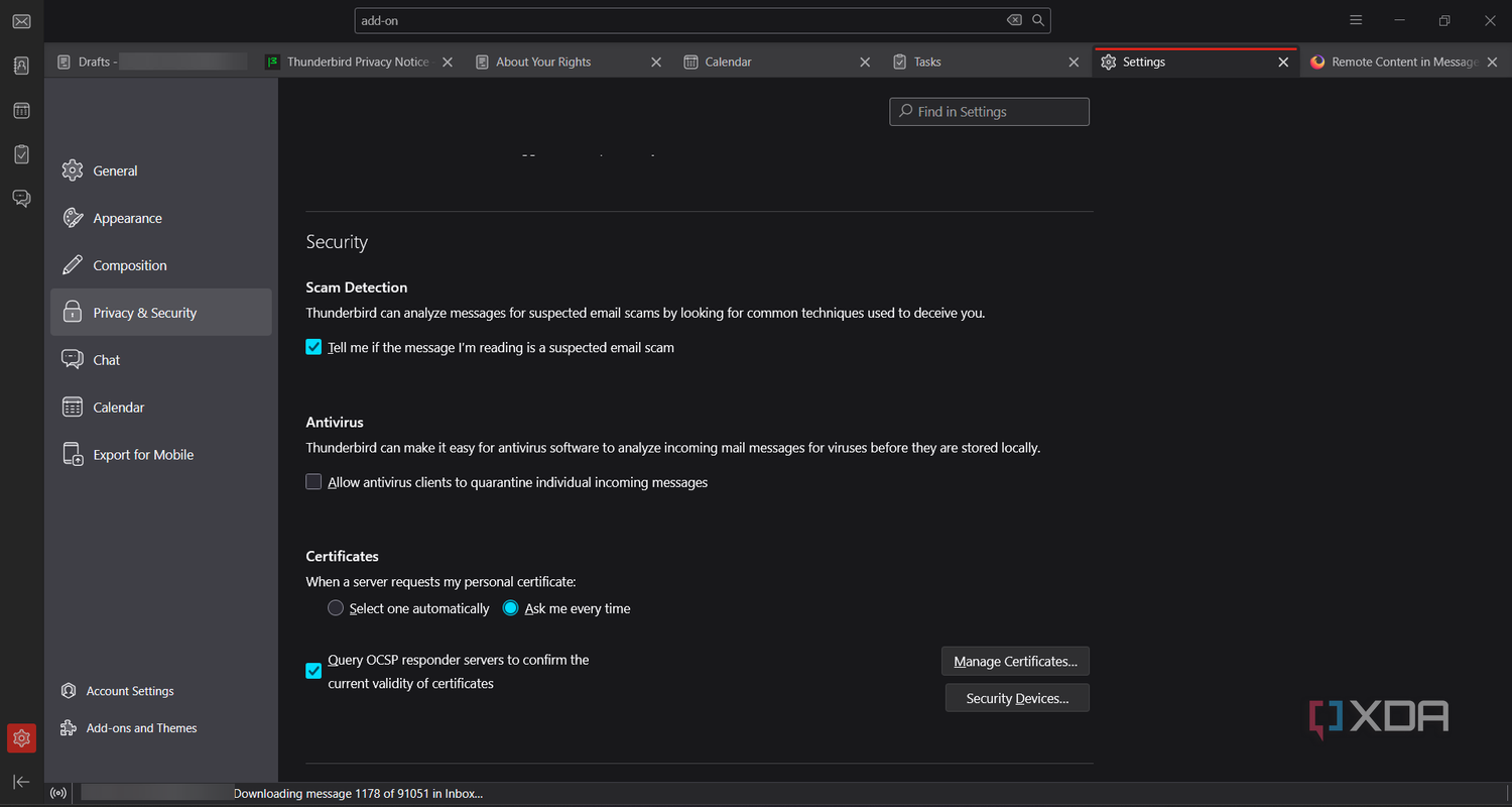Thunderbird-scam-detection