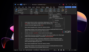 Instructions for tracking individual markups in Word